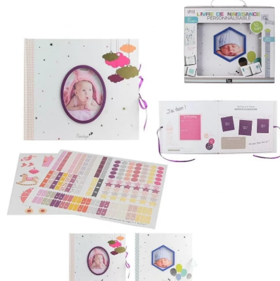 Store Livre De Naissance Personnalisable Déco-Cado